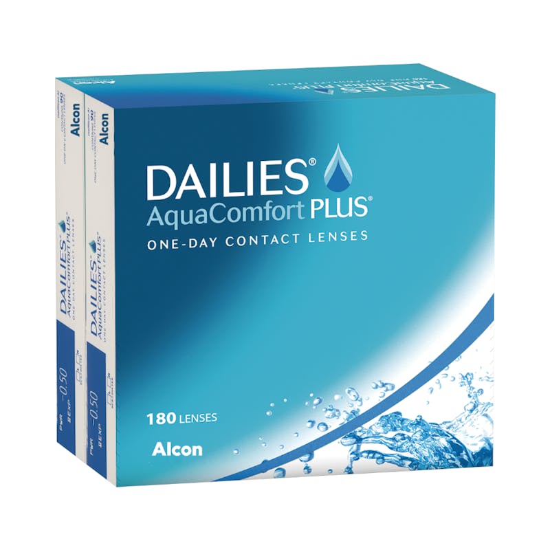 DAILIES AquaComfort PLUS - 180 daglenzen