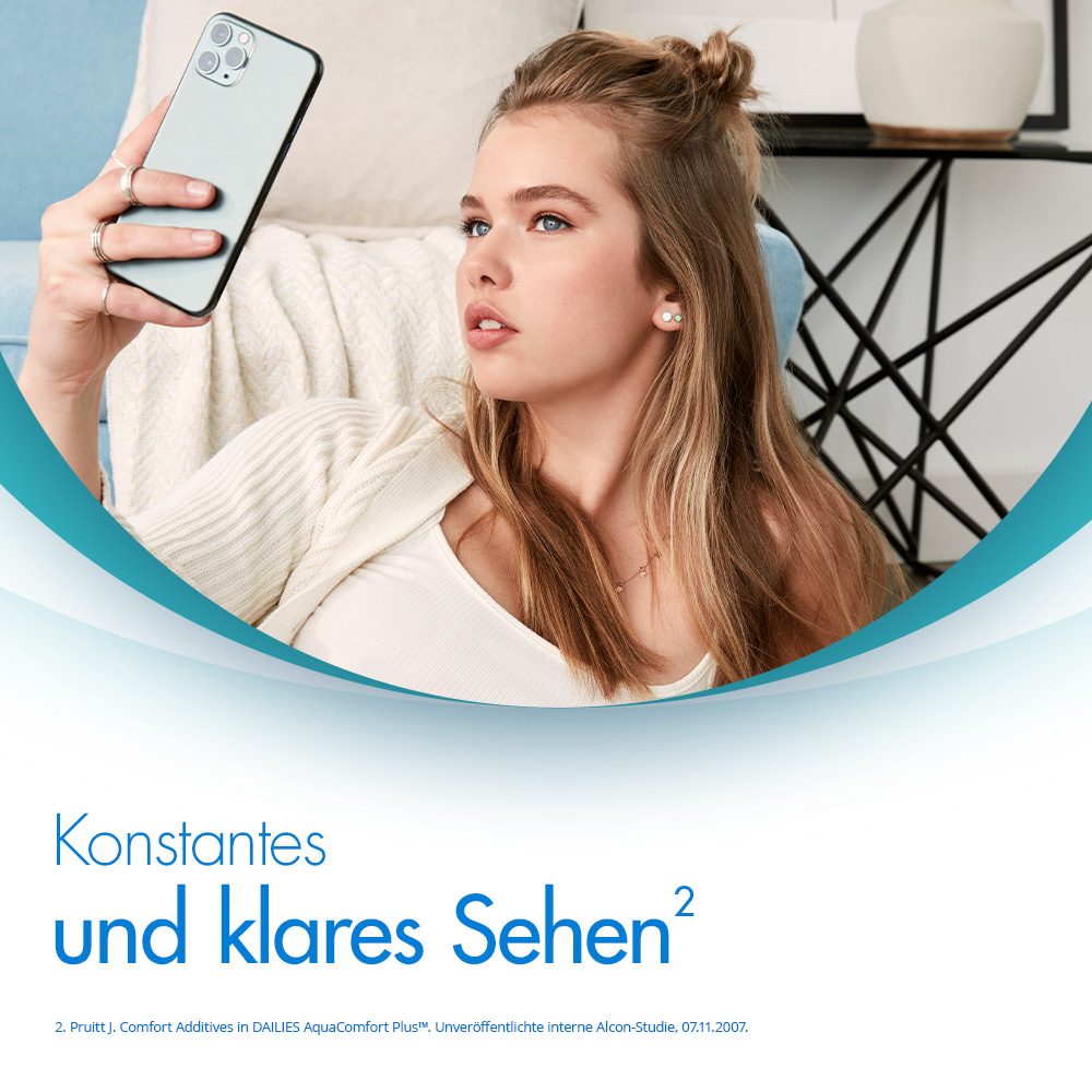 DAILIES AquaComfort PLUS Toric - 90 Tageslinsen - marketing