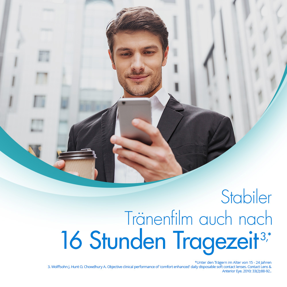 DAILIES AquaComfort PLUS Toric - 90 Tageslinsen - marketing