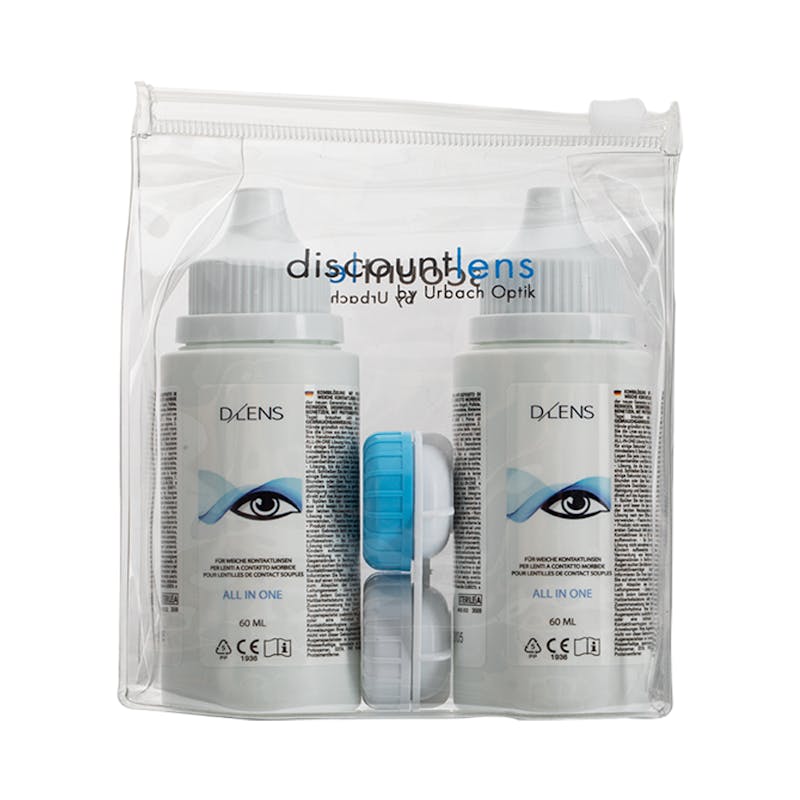 DLENS All in One - 2x60ml + lens case