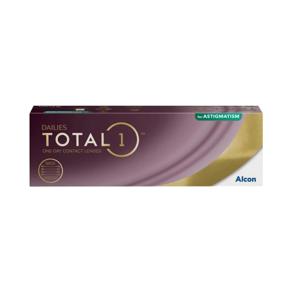 Dailies Total 1 for Astigmatism 30 front