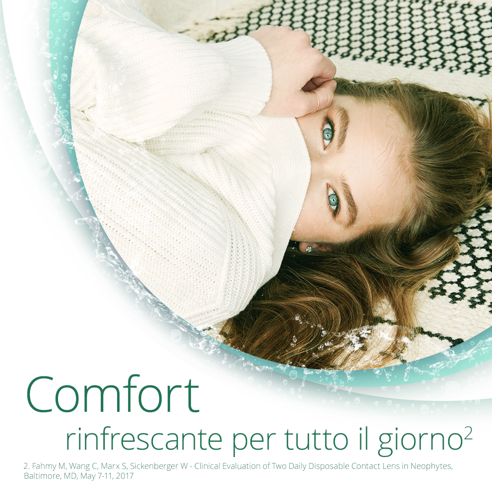 DAILIES AquaComfort PLUS Toric - 30 lenti giornaliere - marketing