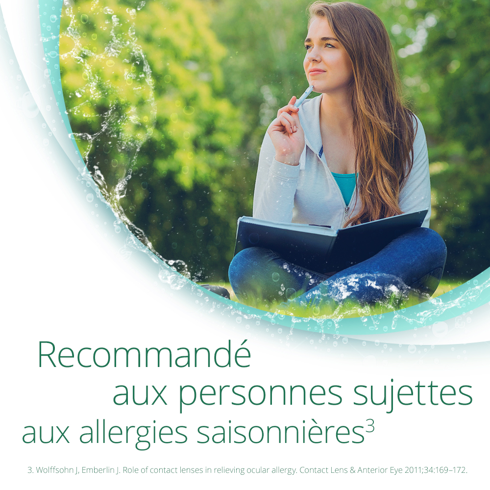 DAILIES AquaComfort PLUS Toric - 90 lentilles journalières - marketing