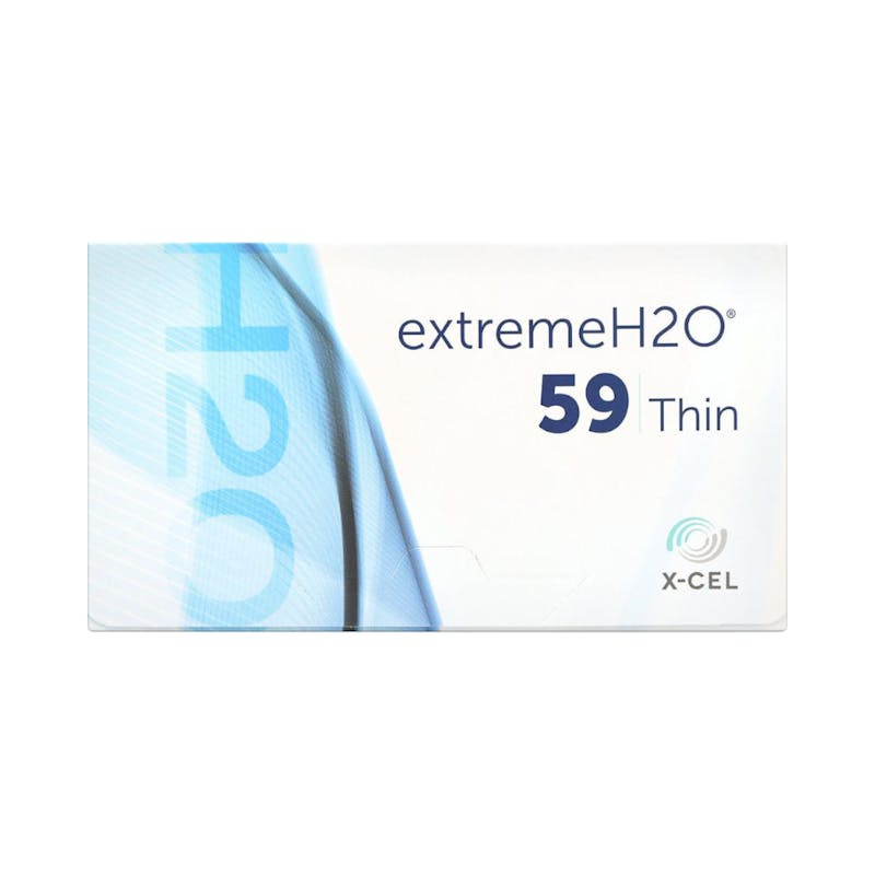 Extrem H2O 59% Thin - 6 monthly lenses