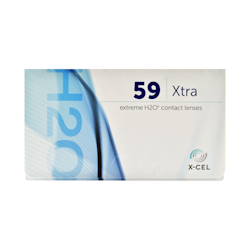 Le produit Extrem H2O 59% Xtra - 6 lentilles mensuelles est valable chez mrlens