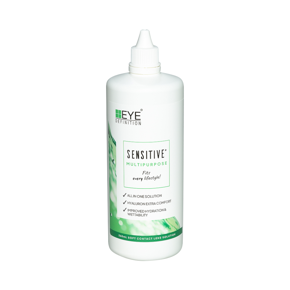EyeDefinition SENSITIVE - 360ml + étui pour lentilles