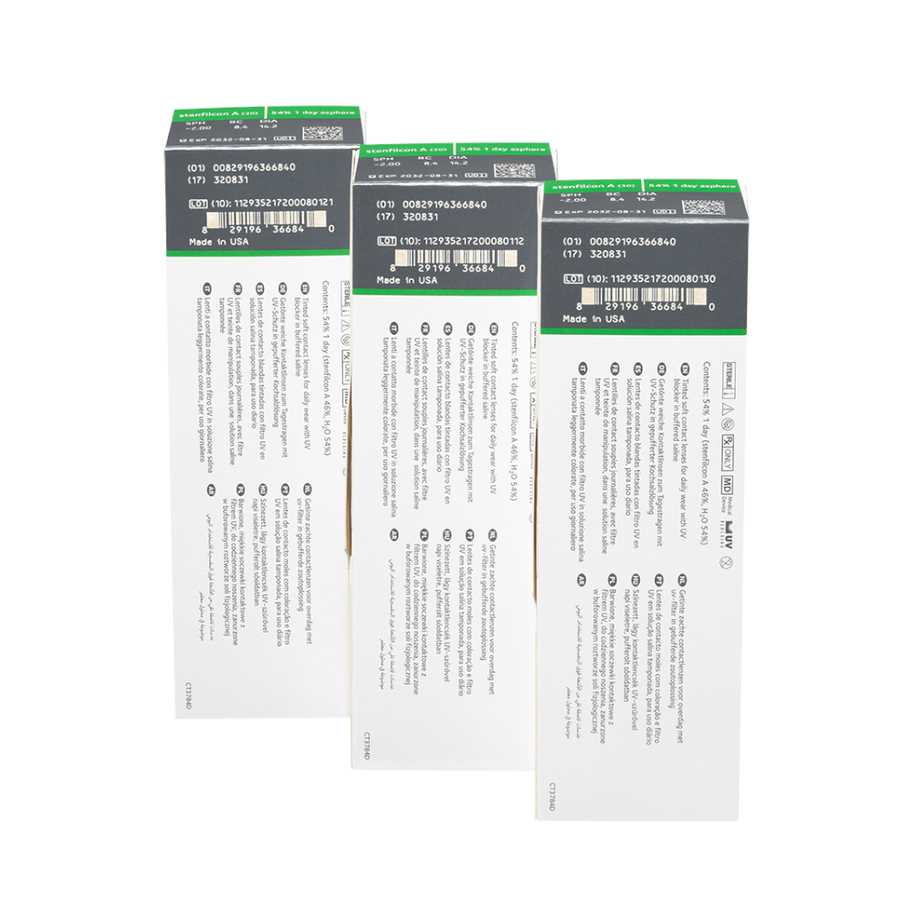 EyeDefinition BRIGHT - 90 lentilles journalières