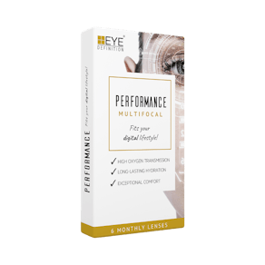 EyeDefinition PERFORMANCE multifocal - 6 lentilles mensuelles