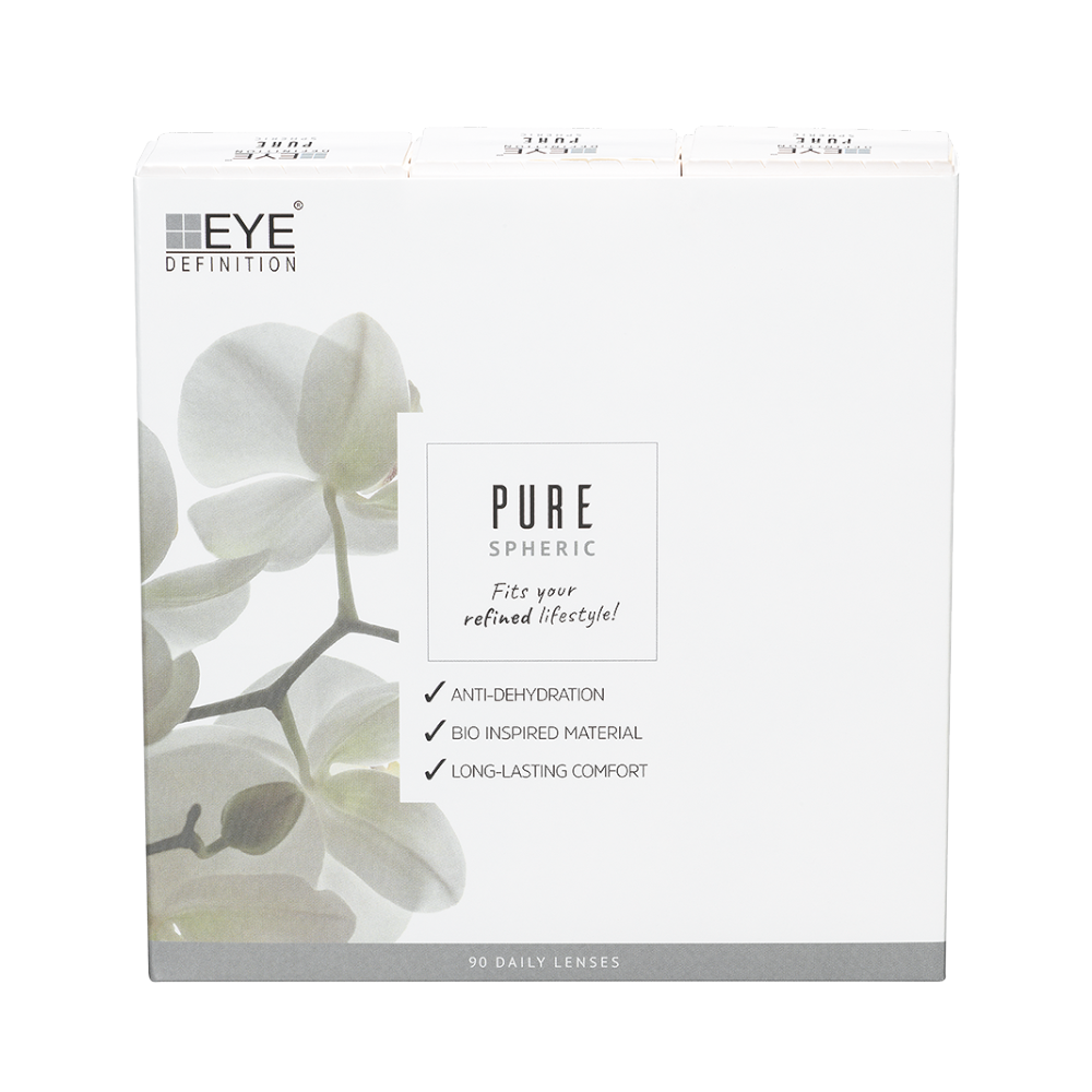 EyeDefinition PURE - 90 lentilles journalières