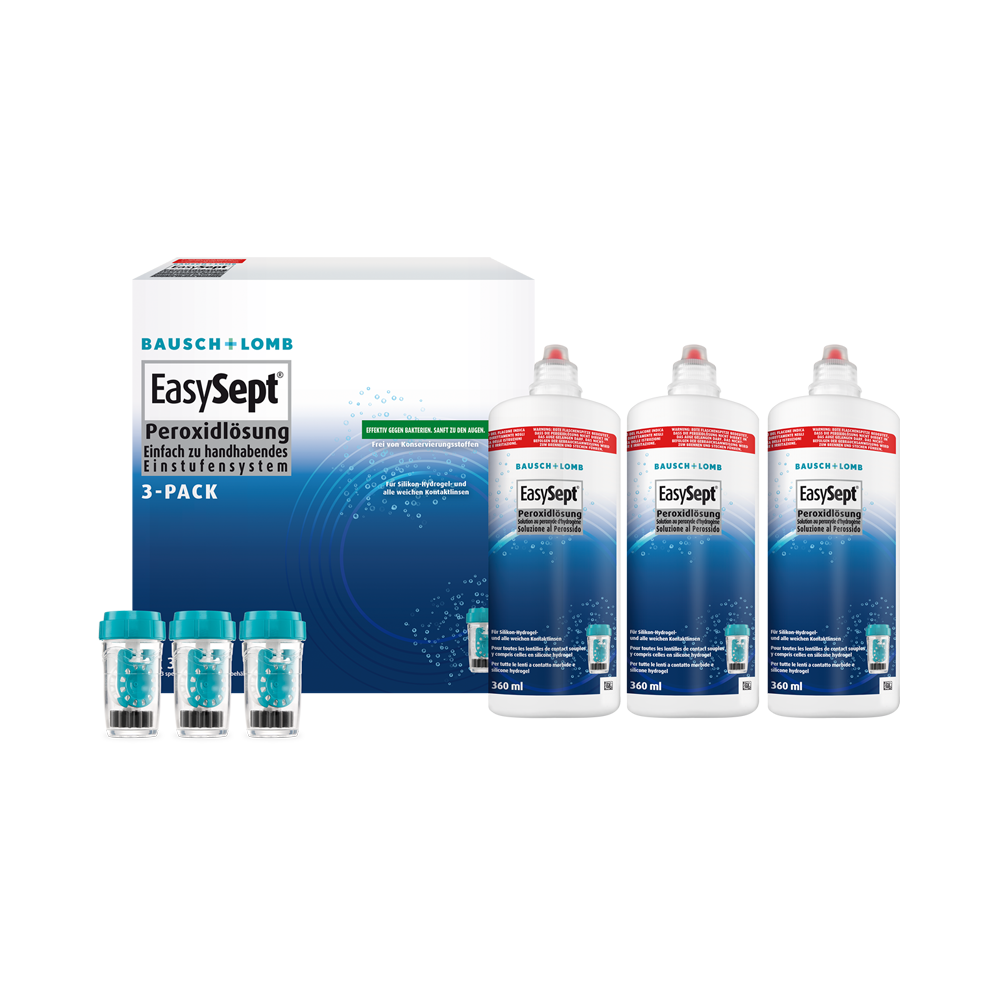 Bausch+Lomb EasySept - 3x360ml 7391899844671