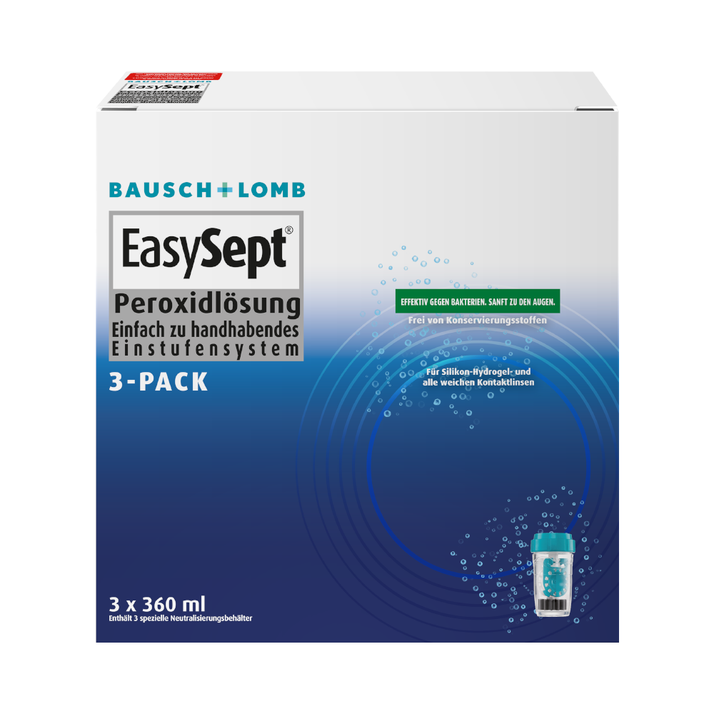 EasySept - 3x360ml + lens case