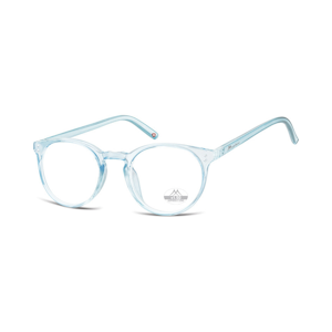 Montana Reading Glasses Trendy blue transparent HMR55A