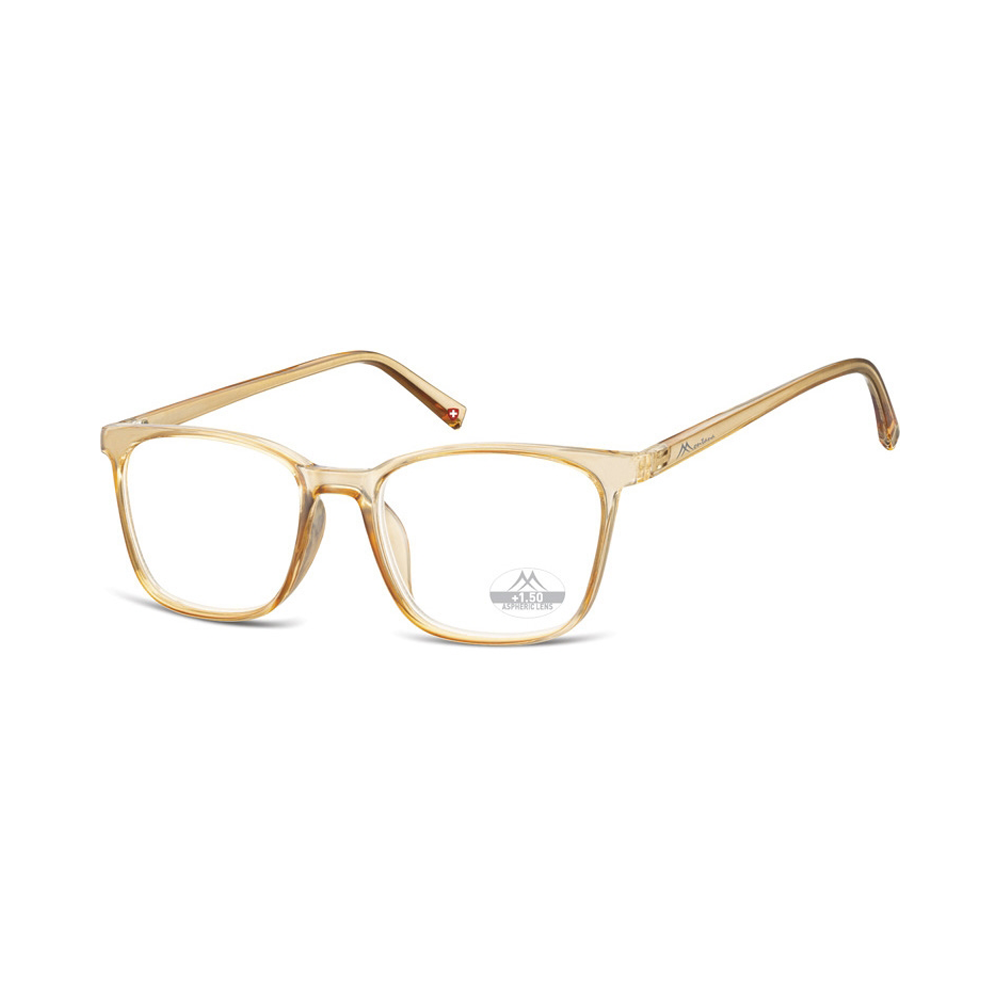 Montana Lesebrille Style hell braun