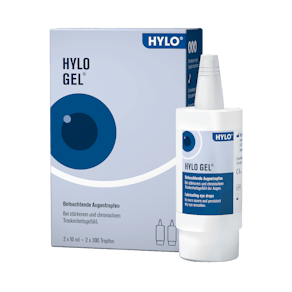 HYLO GEL Augentropfen - 2 x 10 ml