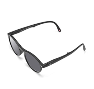Klappbare Lese - Sonnenbrille Clever Black