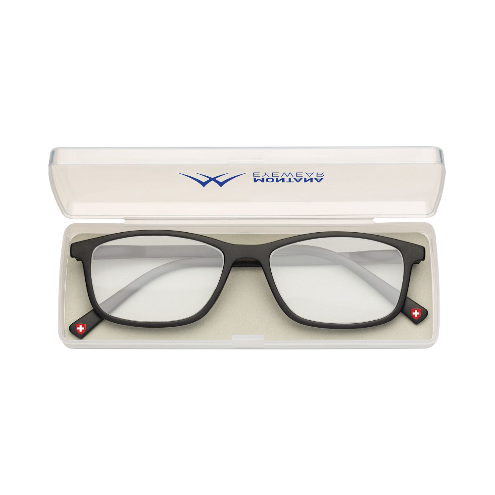 Montana Eyewear Occhiali da lettura per computer Manui neri BLF51