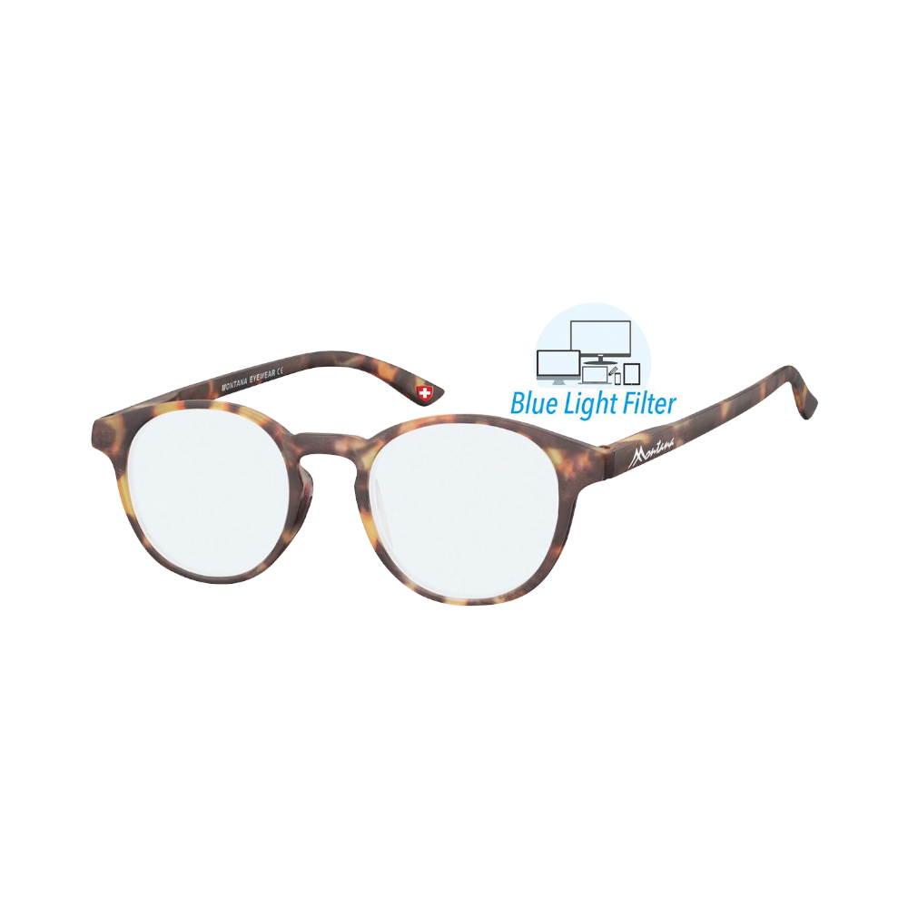 Sunoptic Montana Eyewear Computer Lesebrille Flores havanna BLF52F 5055860870213