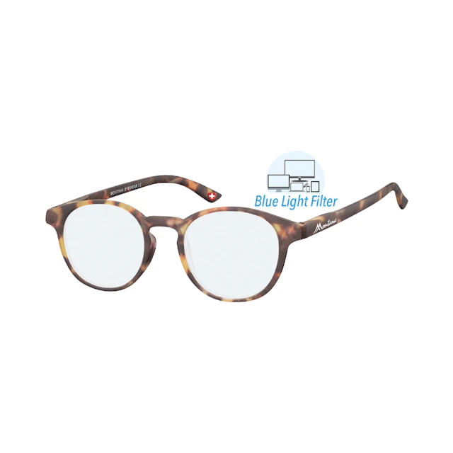 Montana Eyewear Occhiali da lettura computer Flores tartaruga BLF52F