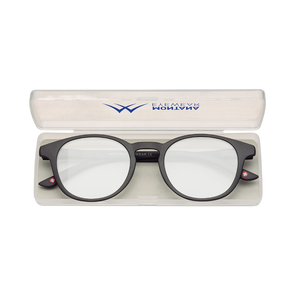 Montana Eyewear Occhiali da lettura computer Flores neri BLF52