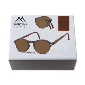 Montana Eyewear Sun Reading Glasses Bali havana BOX66AS