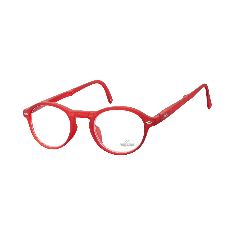 Montana Lunettes de lecture pliables Bali rouge BOX66C