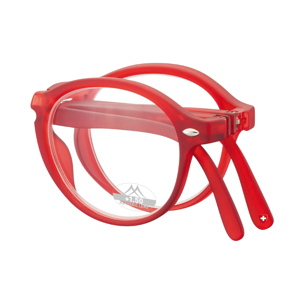 Montana Eyewear Occhiali pieghevoli da lettura Bali rosso BOX66C