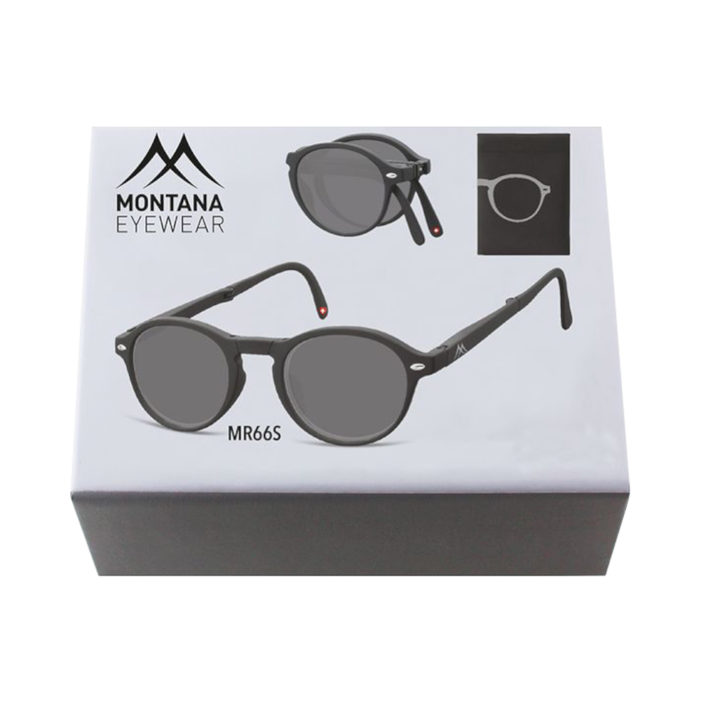 Montana Eyewear Lunettes de lecture solair Bali noir BOX66S