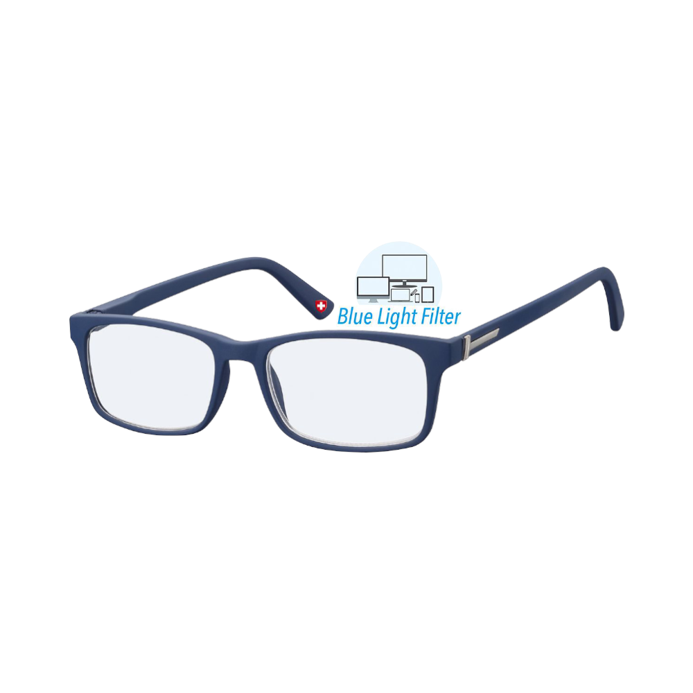 Montana Lesebrille mit Blaulichtfilter Sumba dark blue HBLF73B