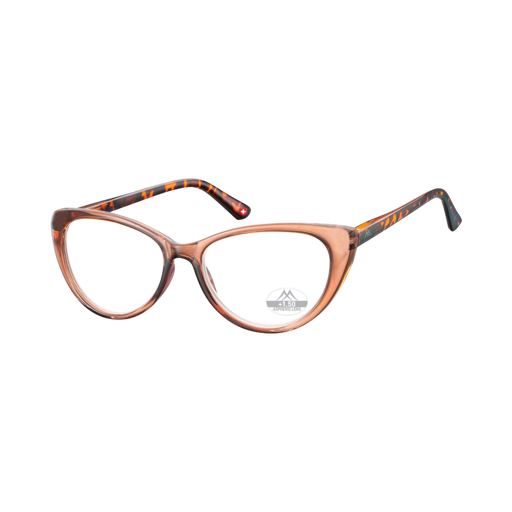 Montana Eyewear Lunettes de lecture Gili marron HMR64E