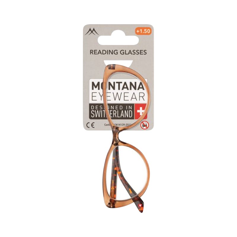 Montana Eyewear Lunettes de lecture Gili marron HMR64E