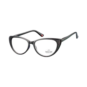 Montana Eyewear Lesebrille Gili black HMR64