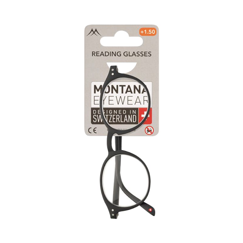  Montana Reading Glasses Borneo black HMR65