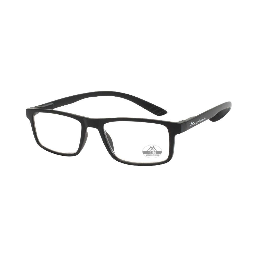 Montana Eyewear Nacken-hängende Lesebrille Kauai schwarz MNR3
