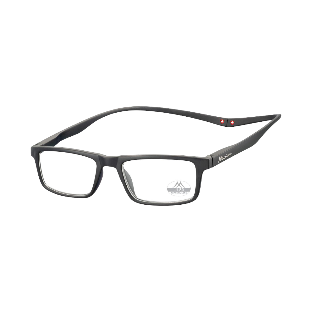 Montana Lunettes de lecture aimantées Bacan noir MR59