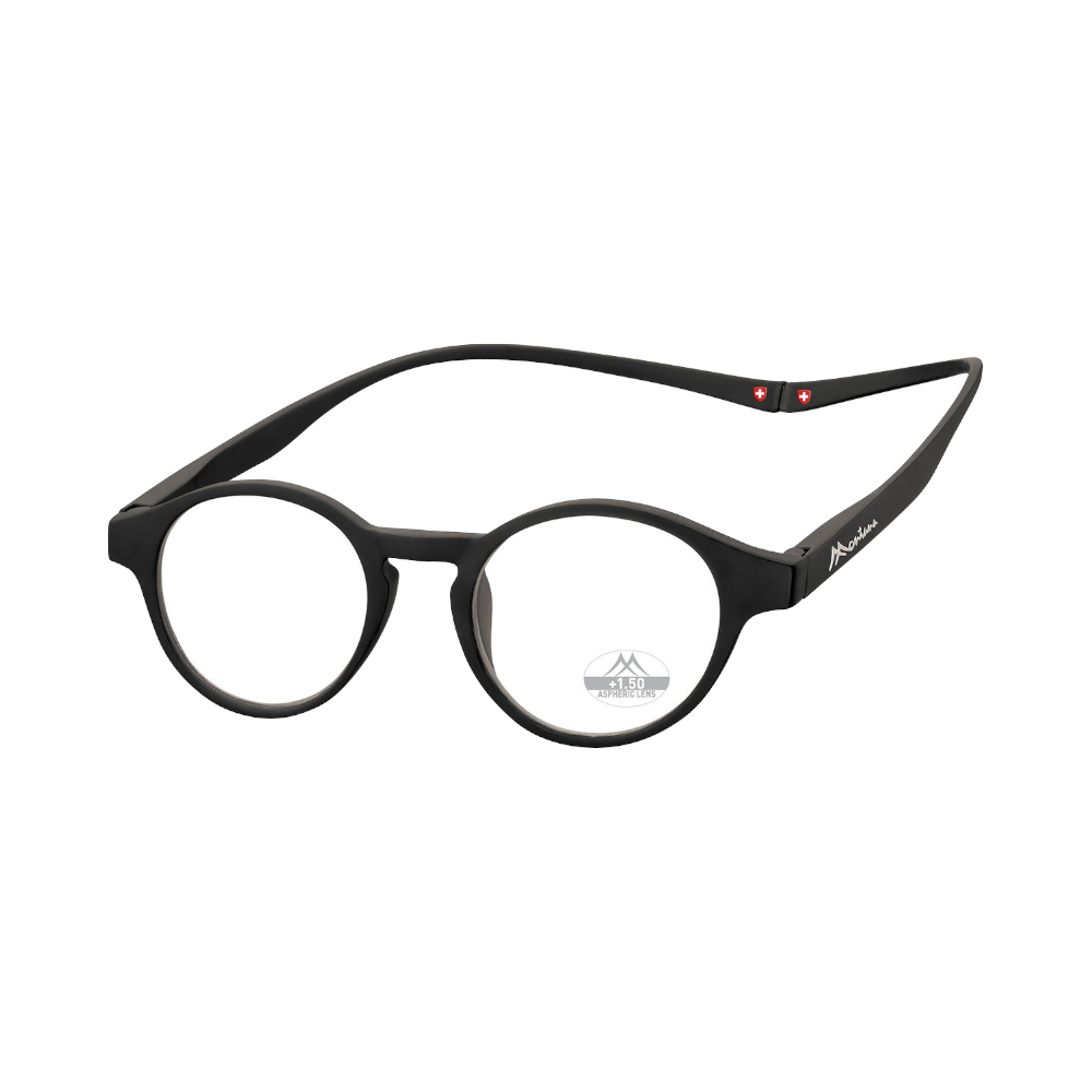 Montana Lunettes de lecture aimantées Ternate noir MR60