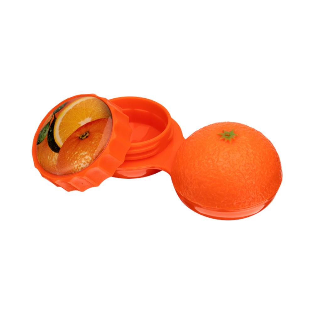 Optipak Kontaktlinsen Behälter Orange front