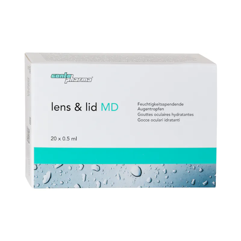 CONTOPHARMA lens & lid - 20x0.5ml ampoules