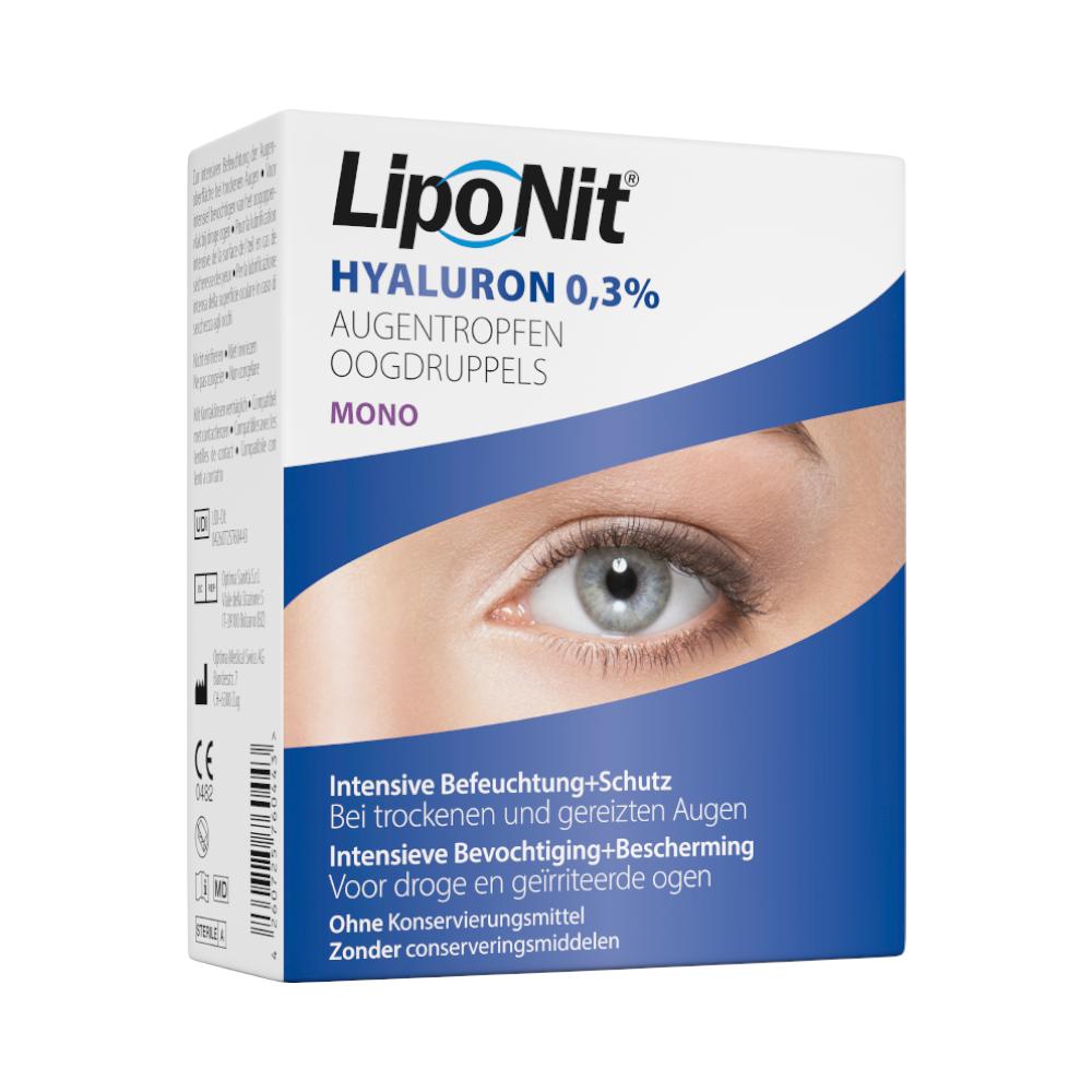 Lipo Nit Hyaluron collyre Gel 0.3% 30x0.4ml ampoules