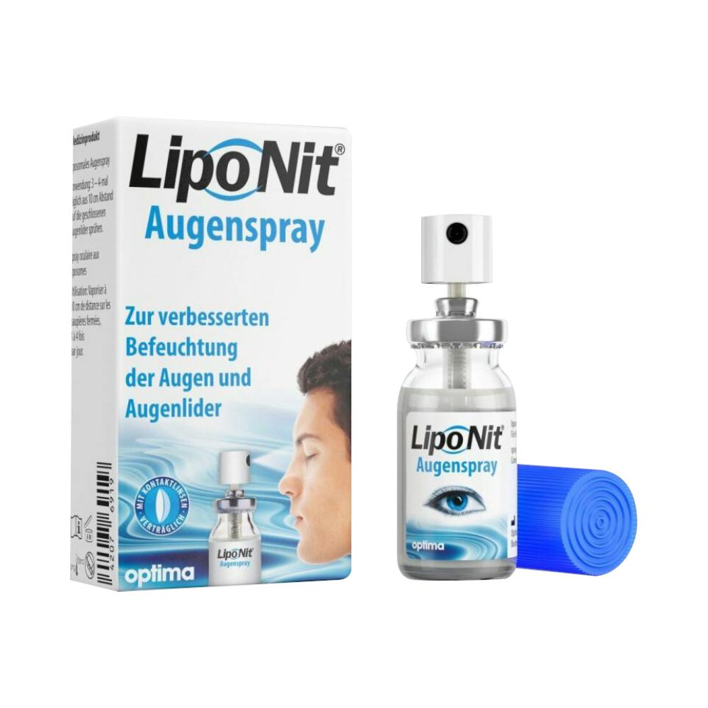 Lipo Nit Augenspray - 10ml front