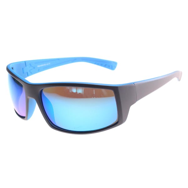 LensVISION - #SportyZermatt POL -grigio scuro opaco / blu