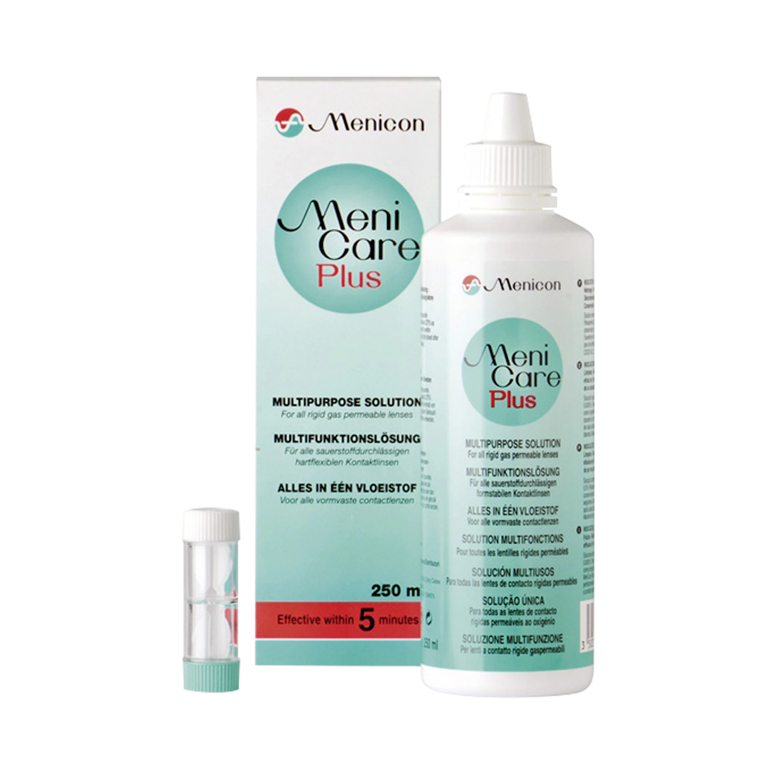 MeniCare Plus - 250ml + étui pour lentilles