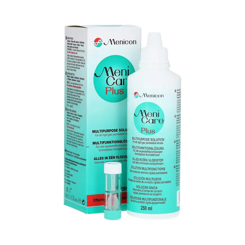 MeniCare Plus - 250ml + étui pour lentilles