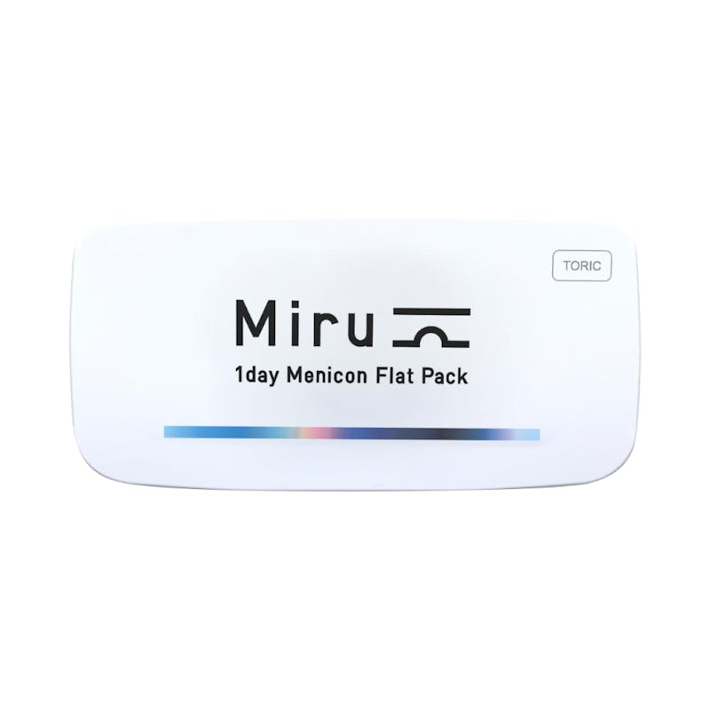 Miru 1day Flat Pack toric - 6 sample daily lenses