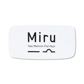 Miru 1Day Menicon Flat Pack - 30 Tageslinsen