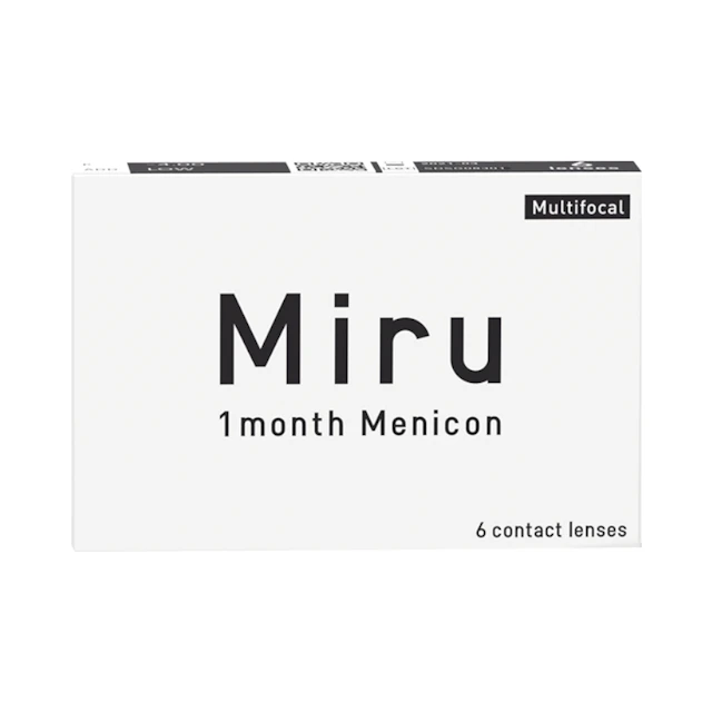 Miru 1month Menicon multifocal - 6 maandlenzen