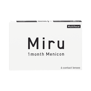 Miru 1month Menicon multifocal - 6 lentilles mensuelles