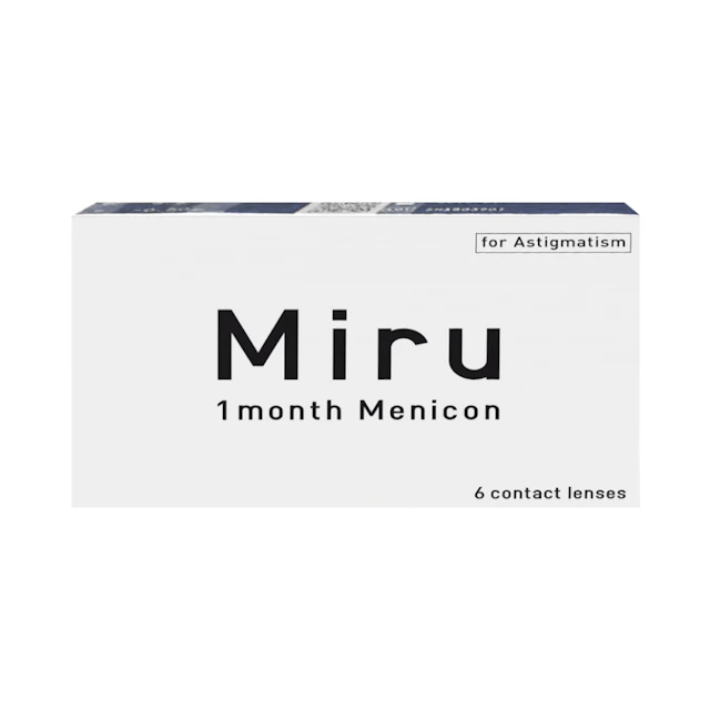 Miru 1month Menicon Toric - 6 maandlenzen