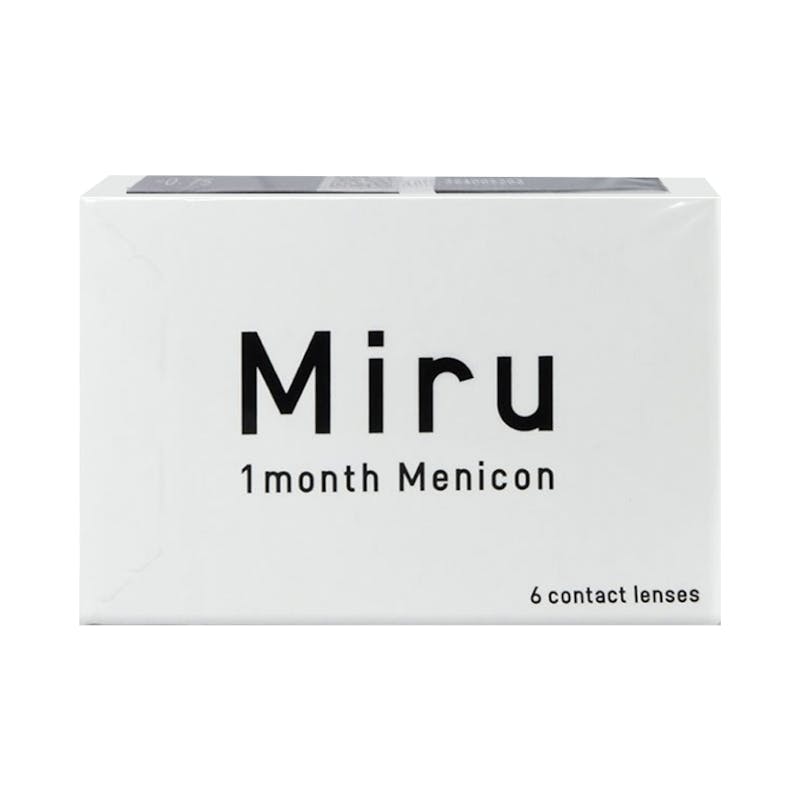 Miru 1month Menicon - 6 monthly lenses