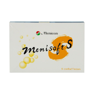 Menisoft S - 6 contact lenses