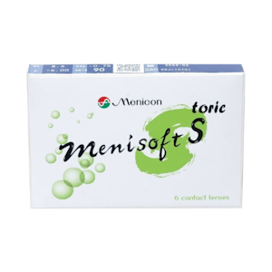 Menisoft S toric - 6 contact lenses